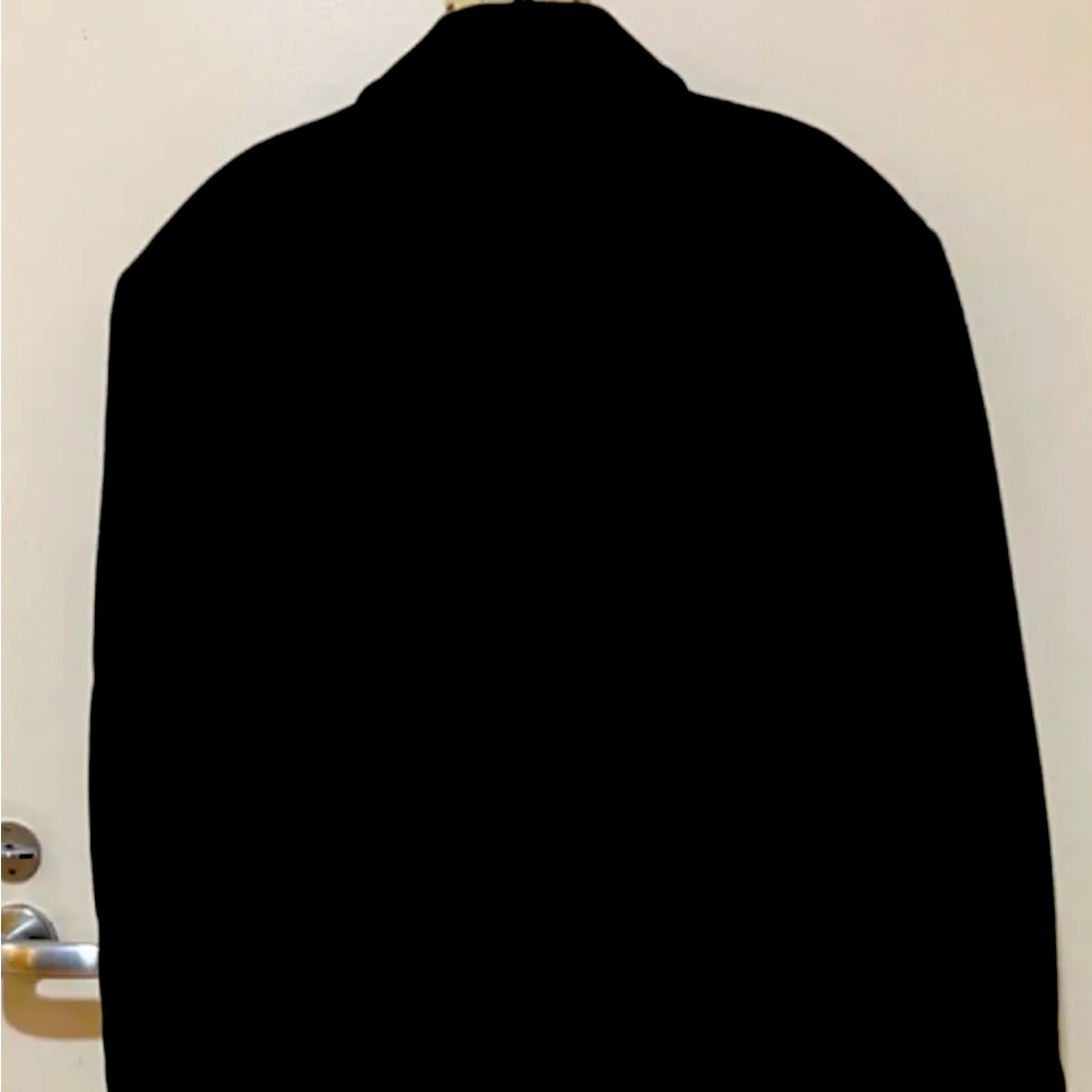 Louis Dell Olio 40R/50R Loropiana 100 % Cashmere Charcoal Overcoat